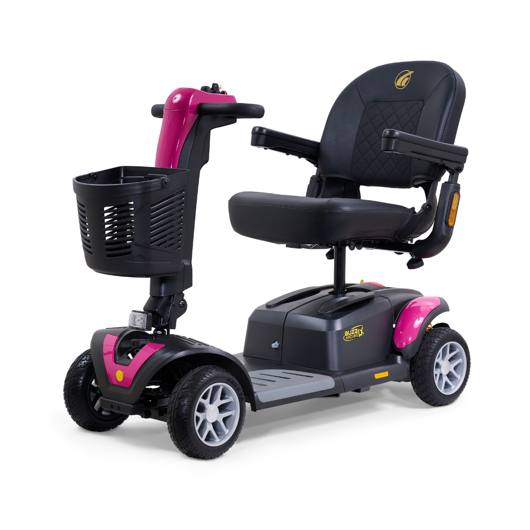 Golden Tech GP149A Buzzaround LX Extreme Luxury Full Size Travel Mobility Scooter - 4 Wheel - Senior.com Scooters